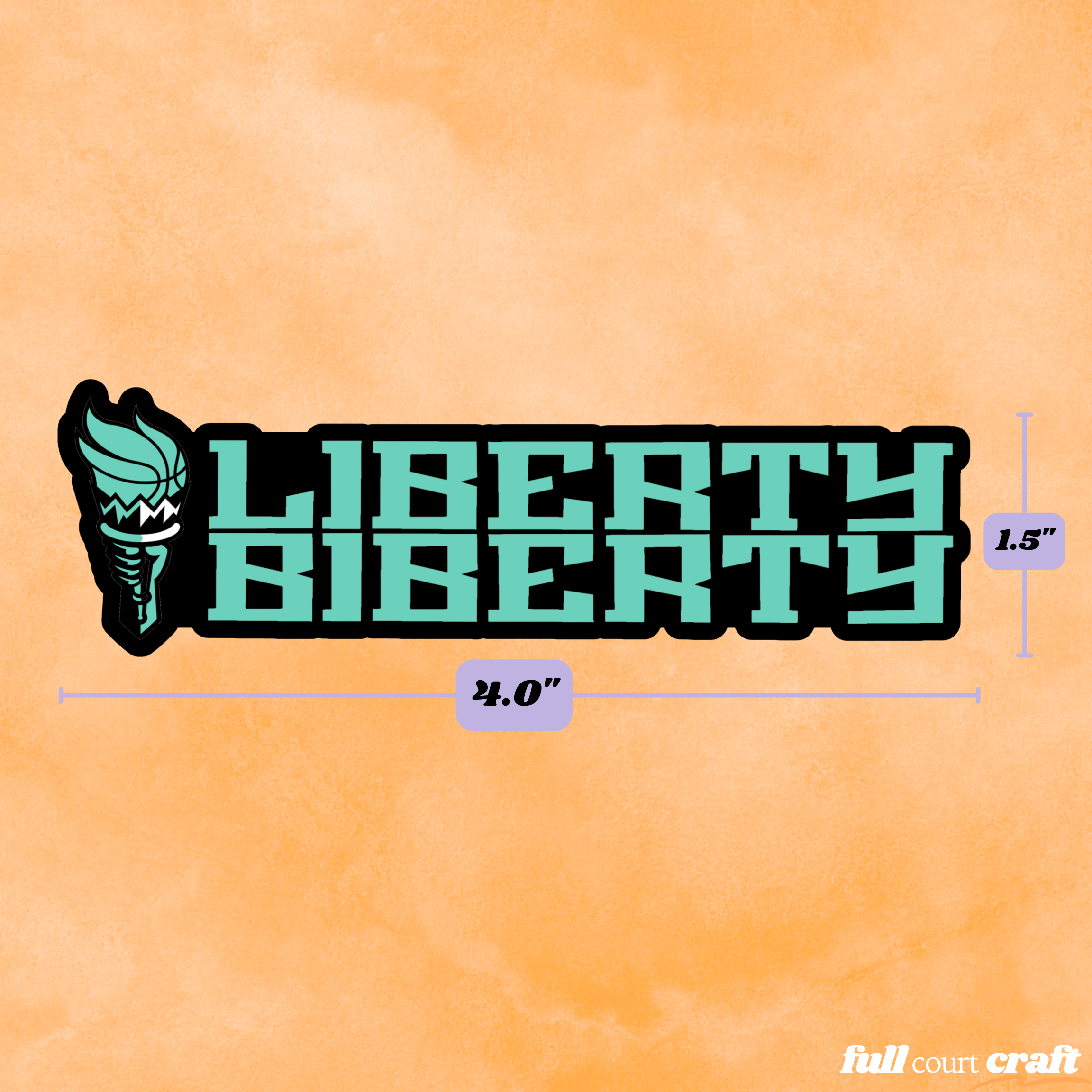 New York Liberty | Liberty Biberty sticker
