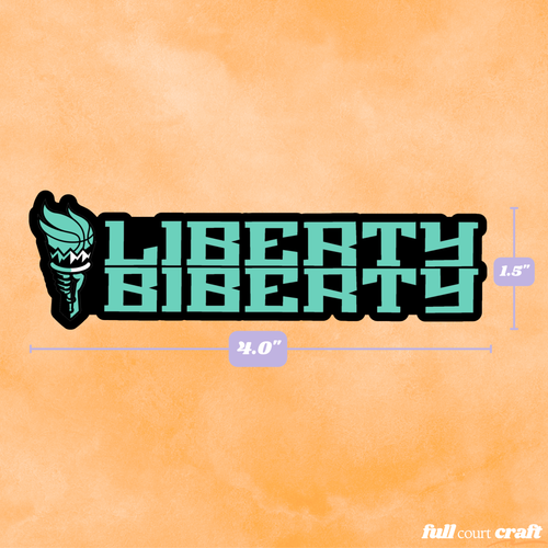 New York Liberty | Liberty Biberty sticker