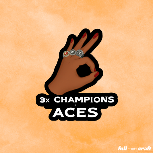 2025 Aces Championship Sticker