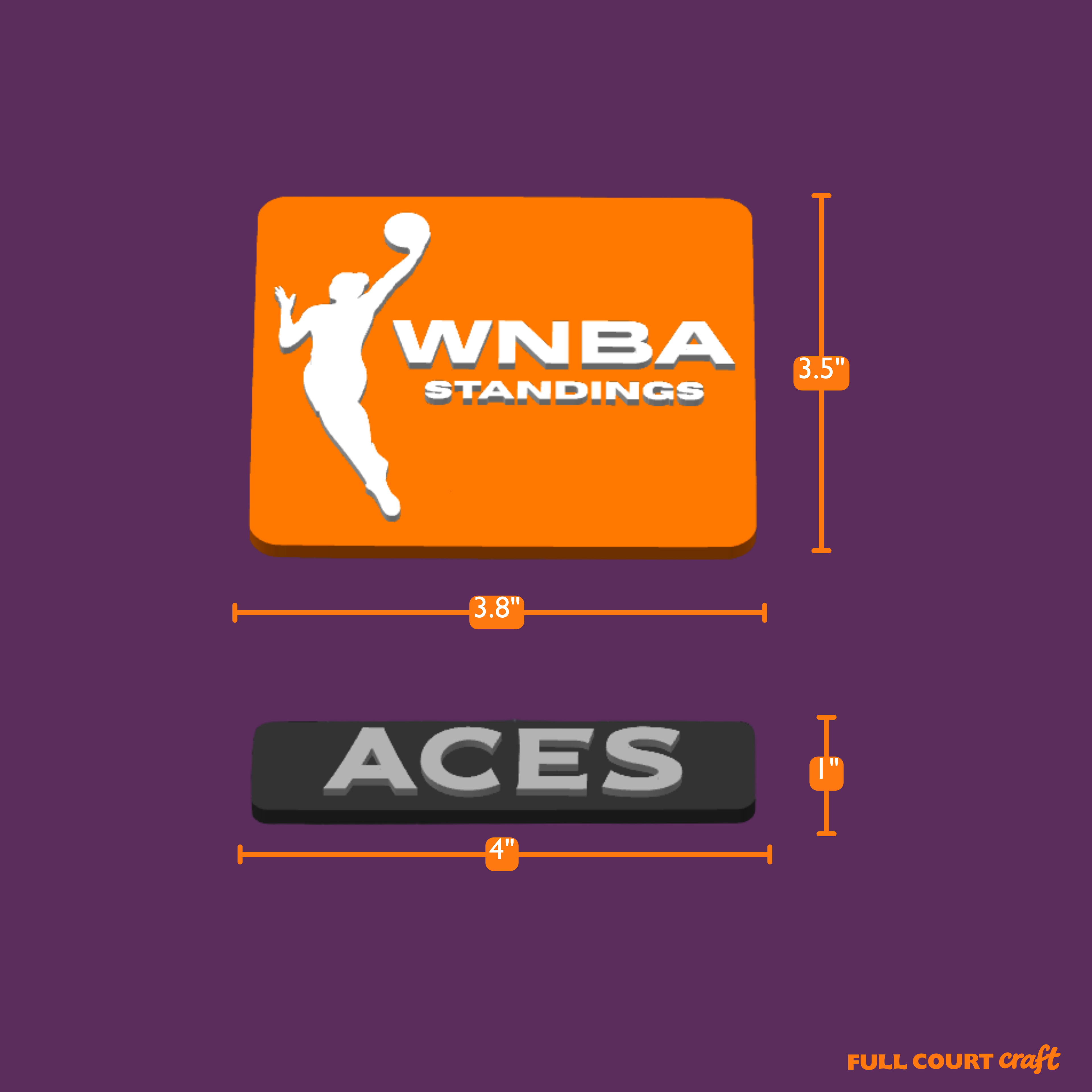 WNBA Standing Kit | 3D Printed