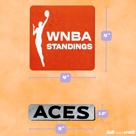 WNBA Standing Kit | Wood Magnet