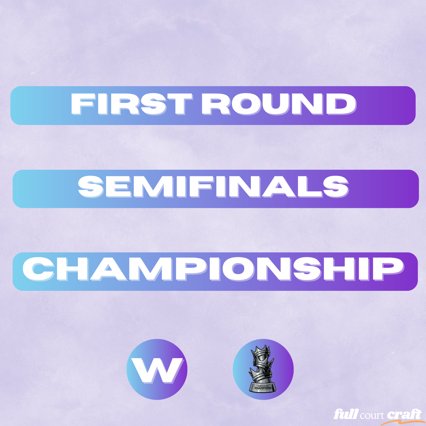 Unrivaled | Playoff Tracker