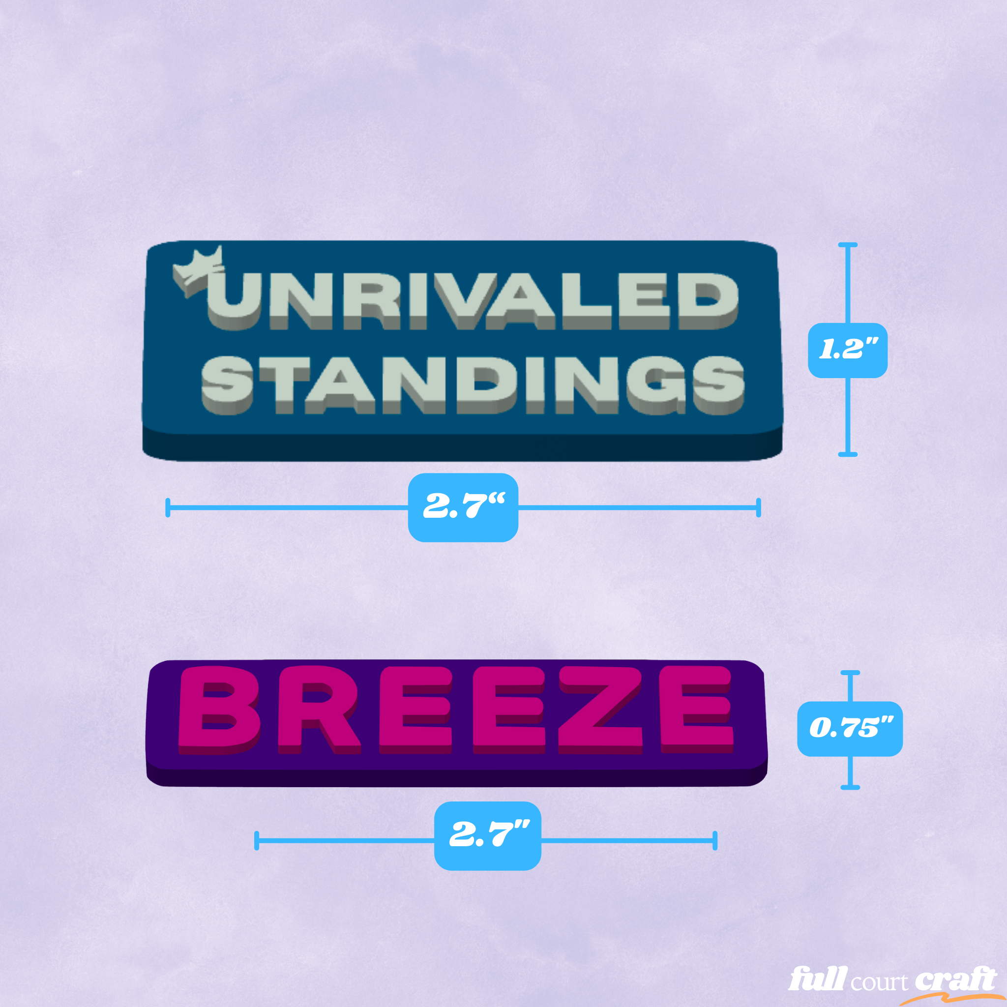 Unrivaled Mini 3D Printed Standing Kit