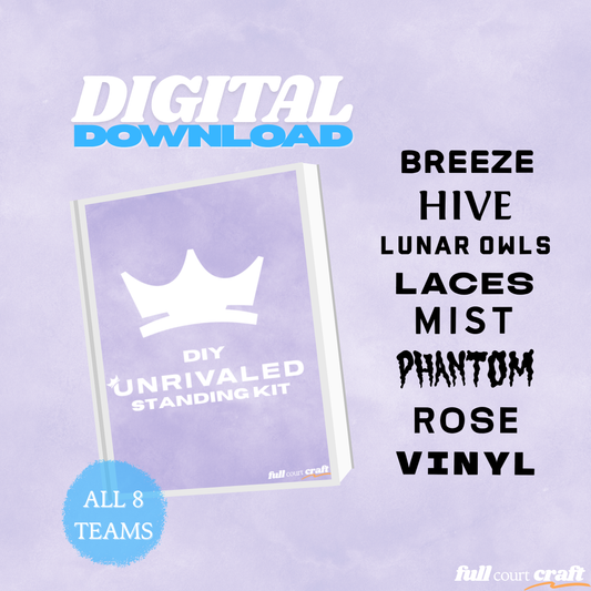 Unrivaled Team Fonts | Digital Download