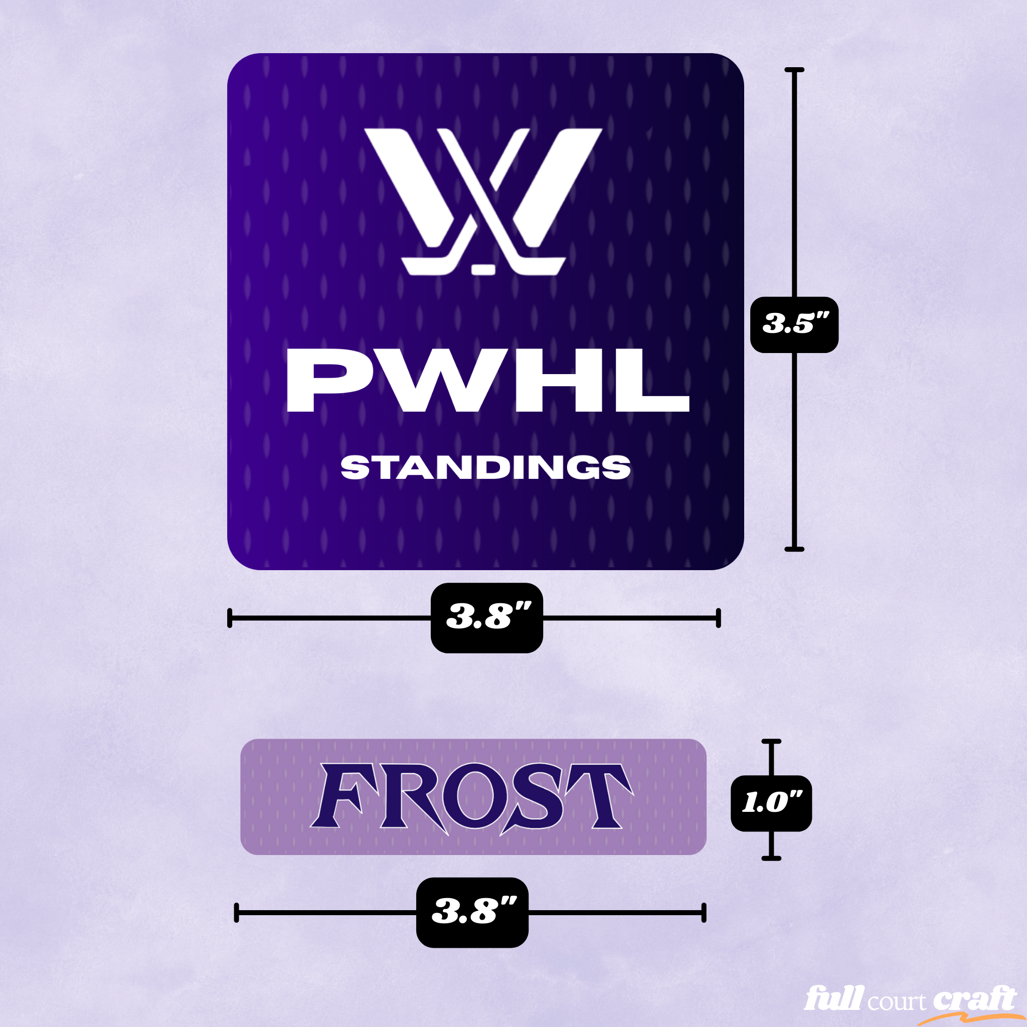 PWHL Standing Kit + Playoff Tracker Bundle