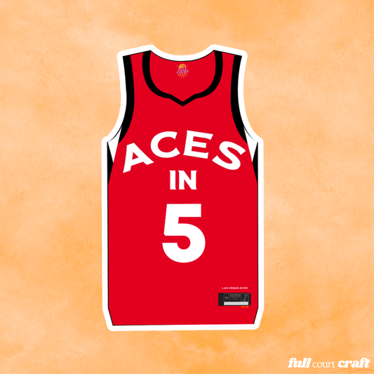 Las Vegas Aces | Aces in 5 Sticker
