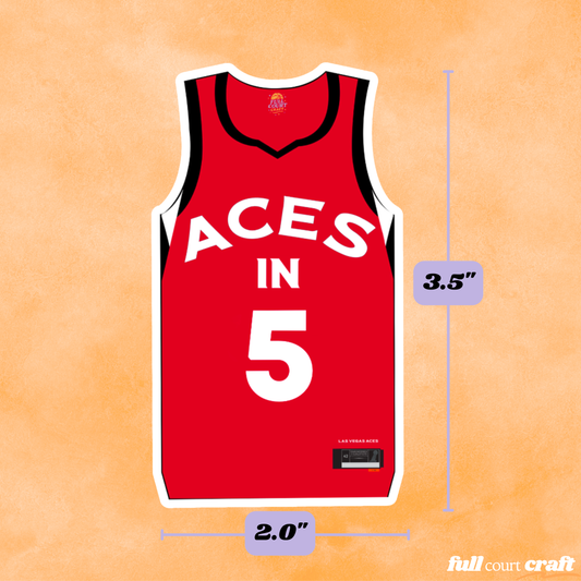Las Vegas Aces | Aces in 5 Sticker