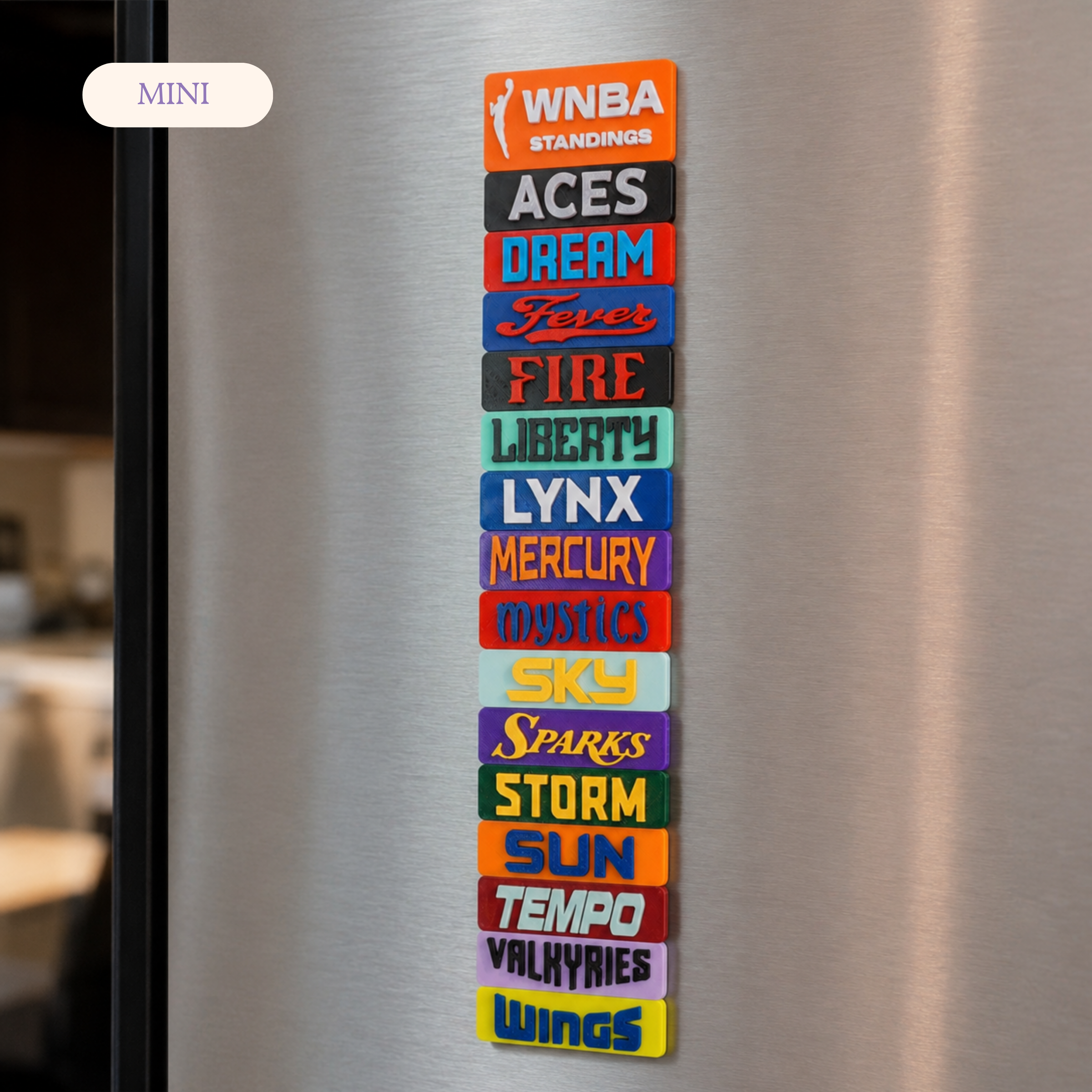 WNBA Standing Kit | 3D Printed Mini
