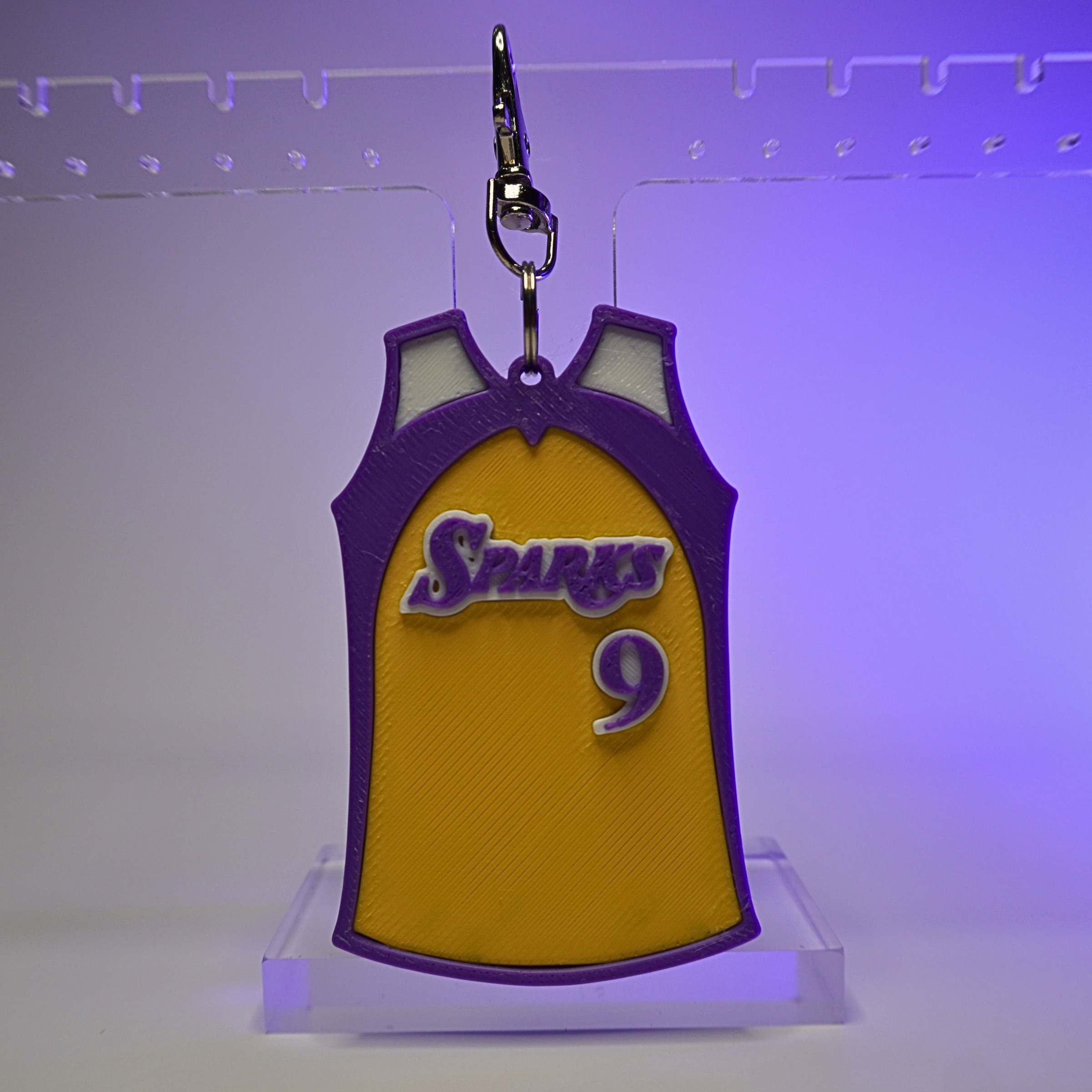 Legends Jersey Keychain