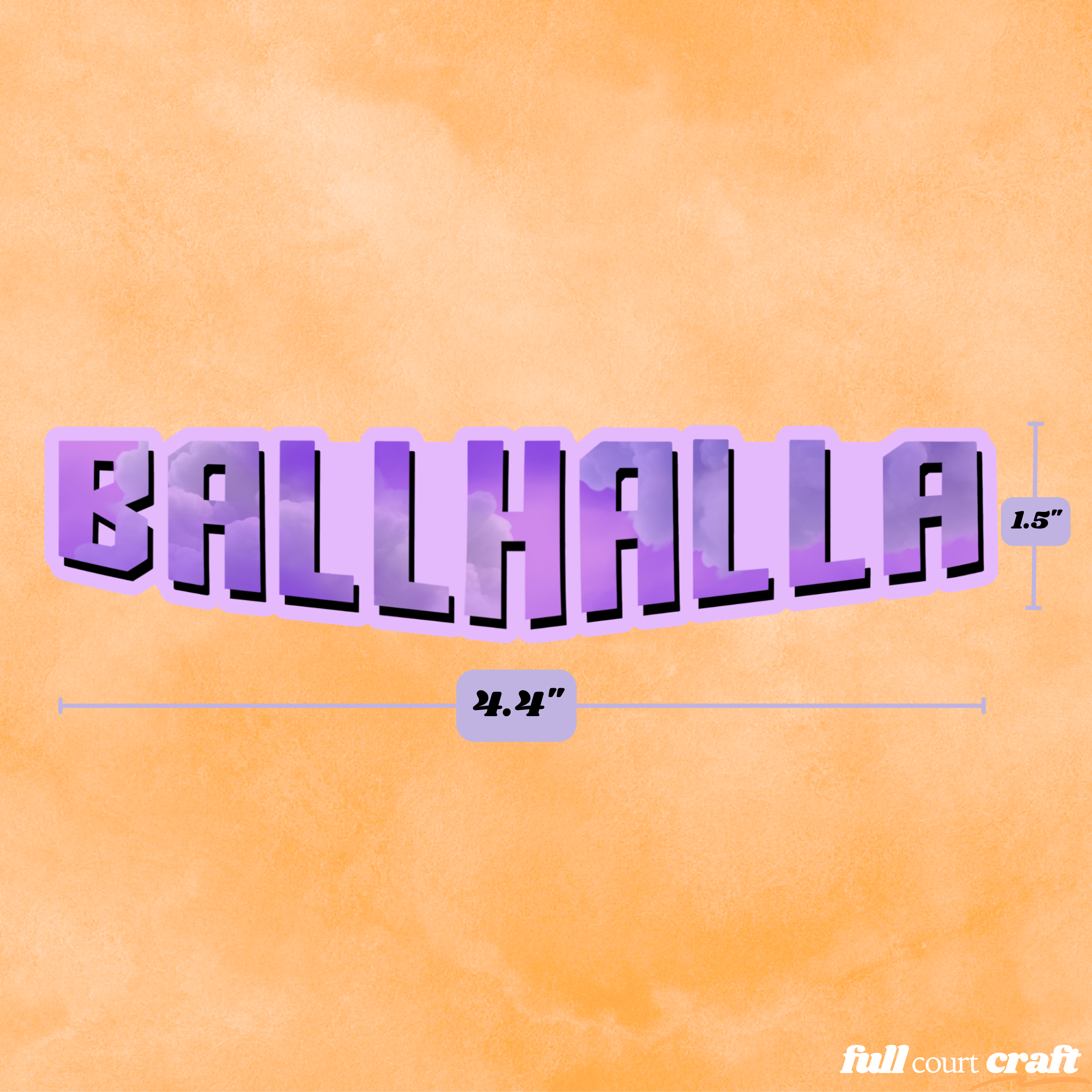 Golden State Valkyries | Ballhalla Sticker