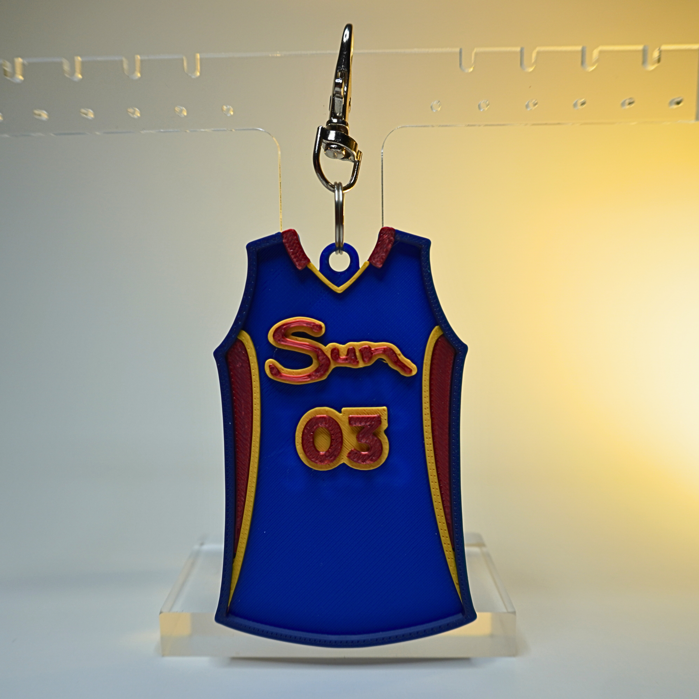 Legends Jersey Keychain