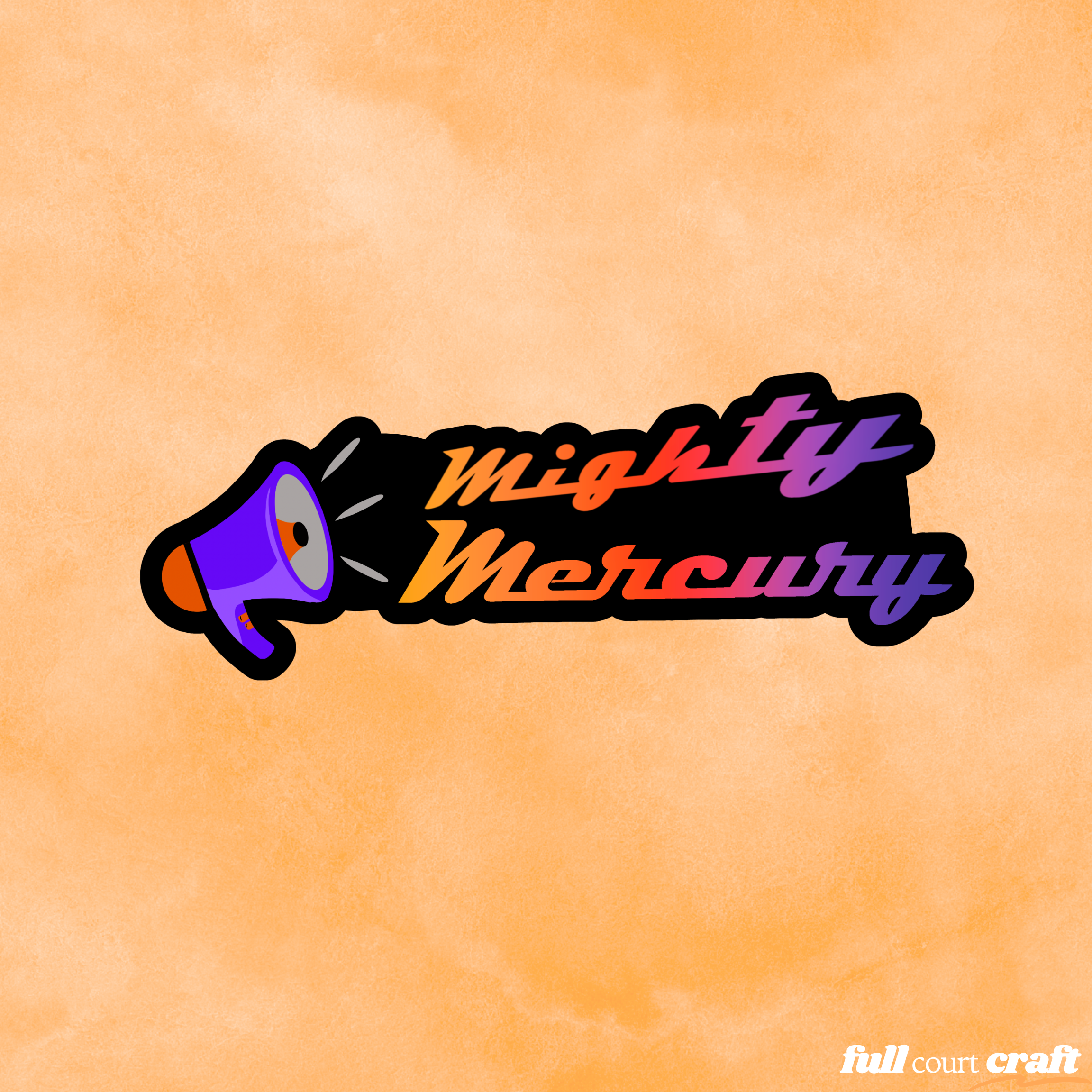 Phoenix Mercury | Mighty Mercury Sticker