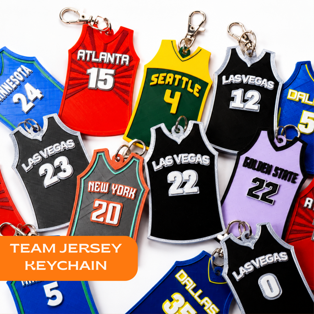 Team Jersey Keychain