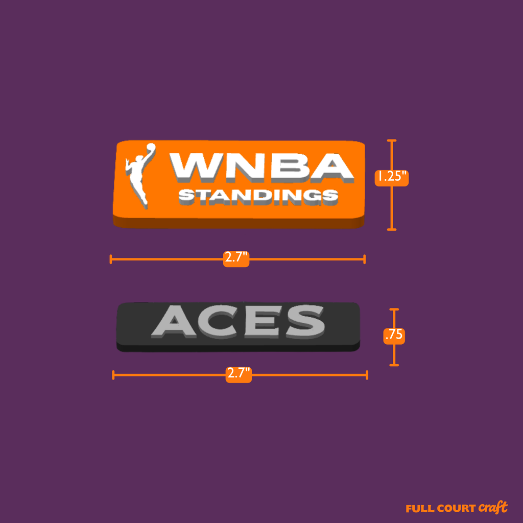 WNBA Standing Kit | 3D Printed Mini