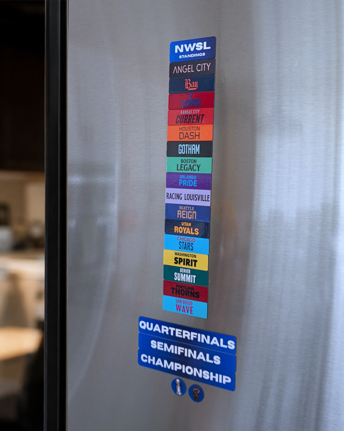 NWSL Standing Kit + Playoff Tracker | Mini Flat