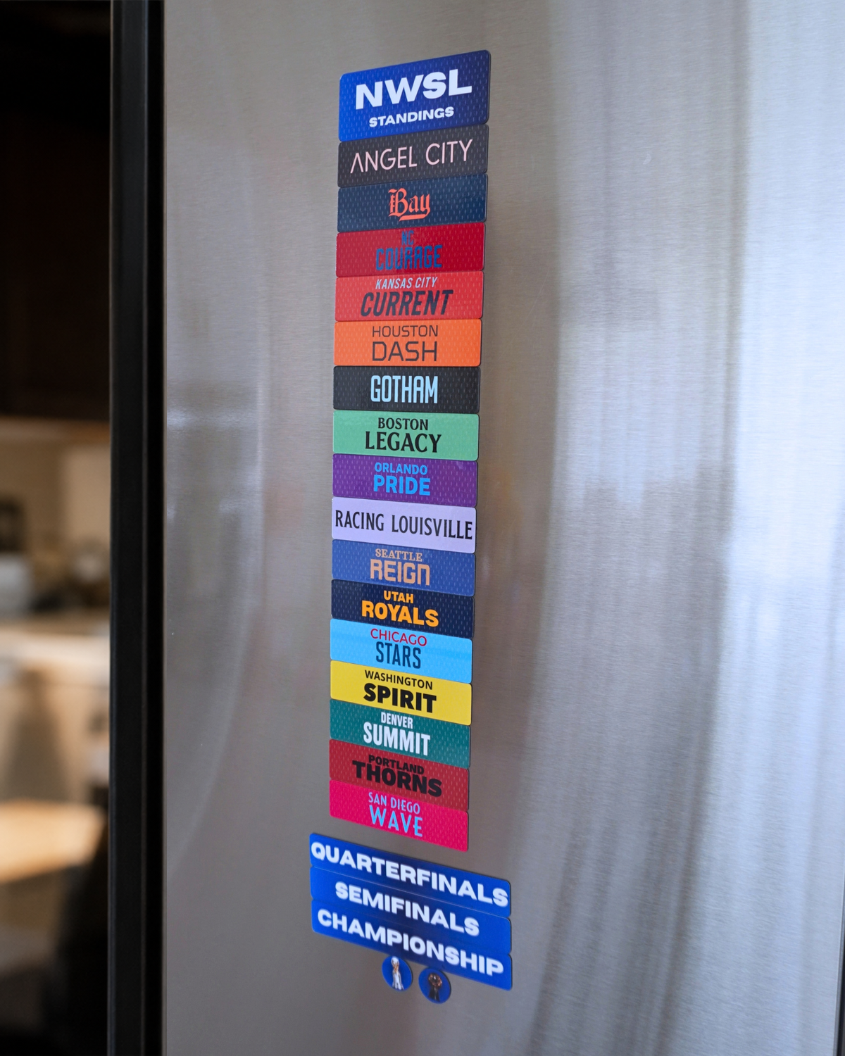 NWSL Standing Kit + Playoff Tracker | Flat