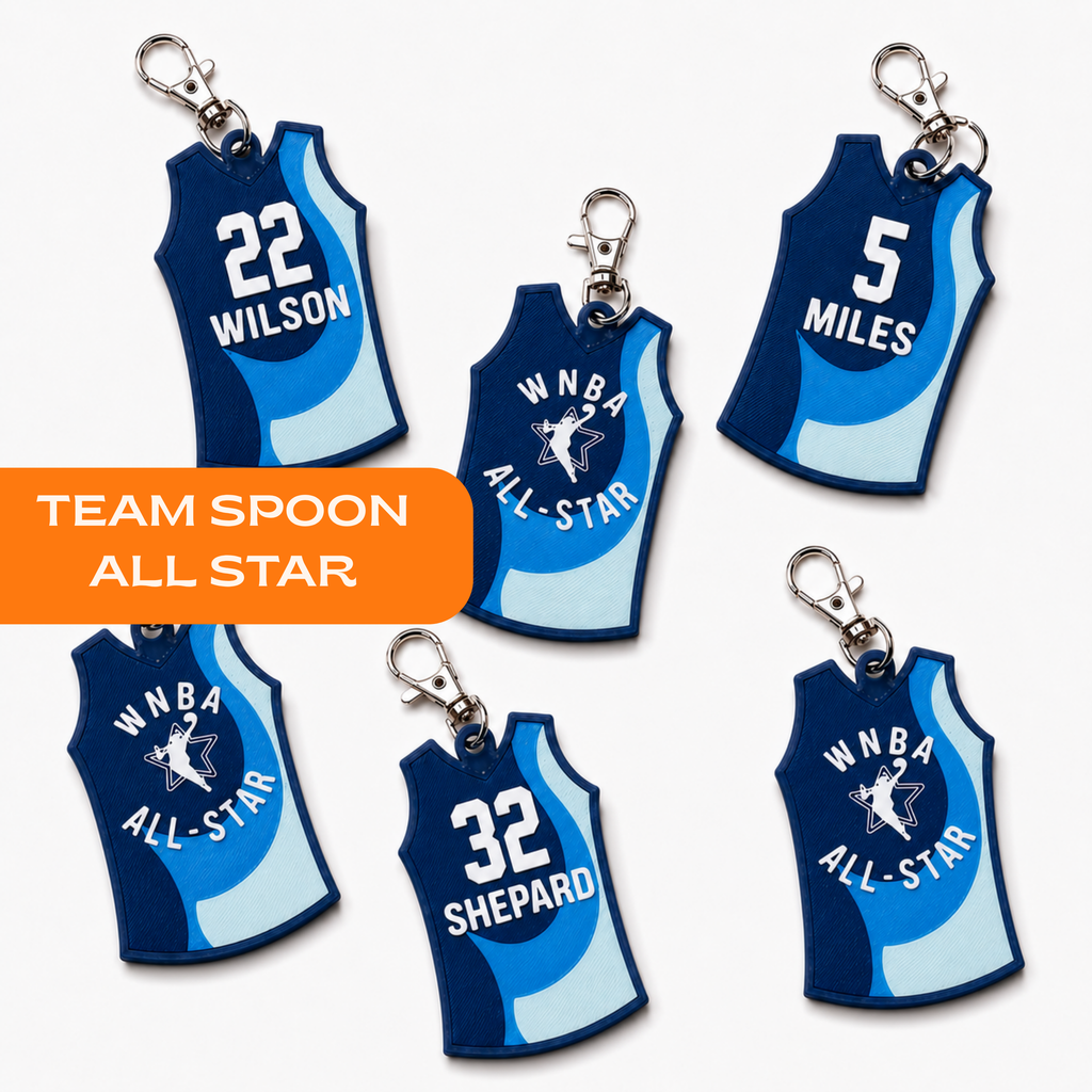 Team Spoon All-Star Jersey Keychain