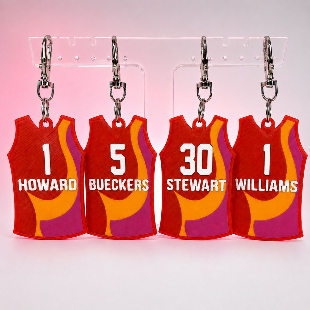 Team Coop All-Star Jersey Keychain