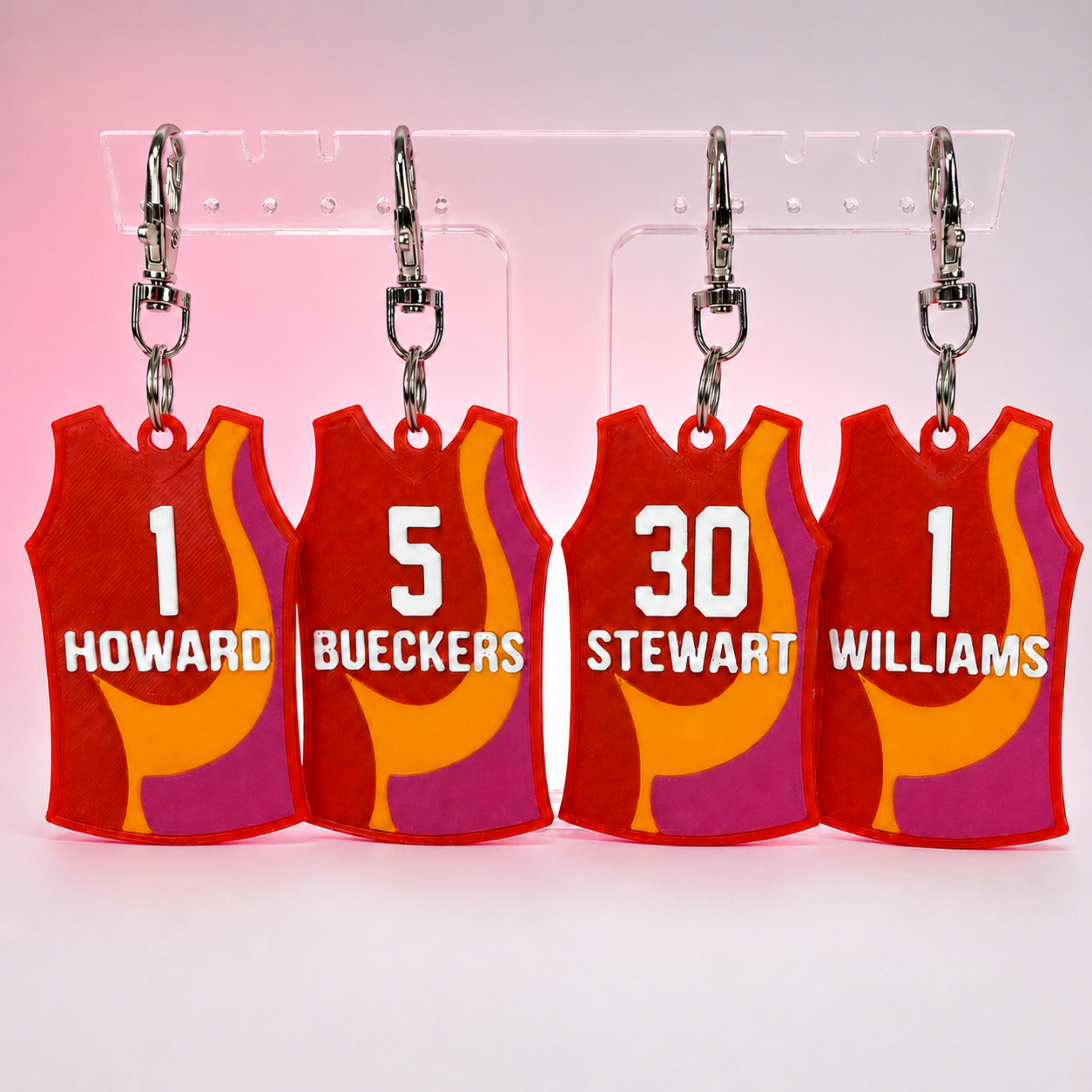 Team Coop All-Star Jersey Keychain