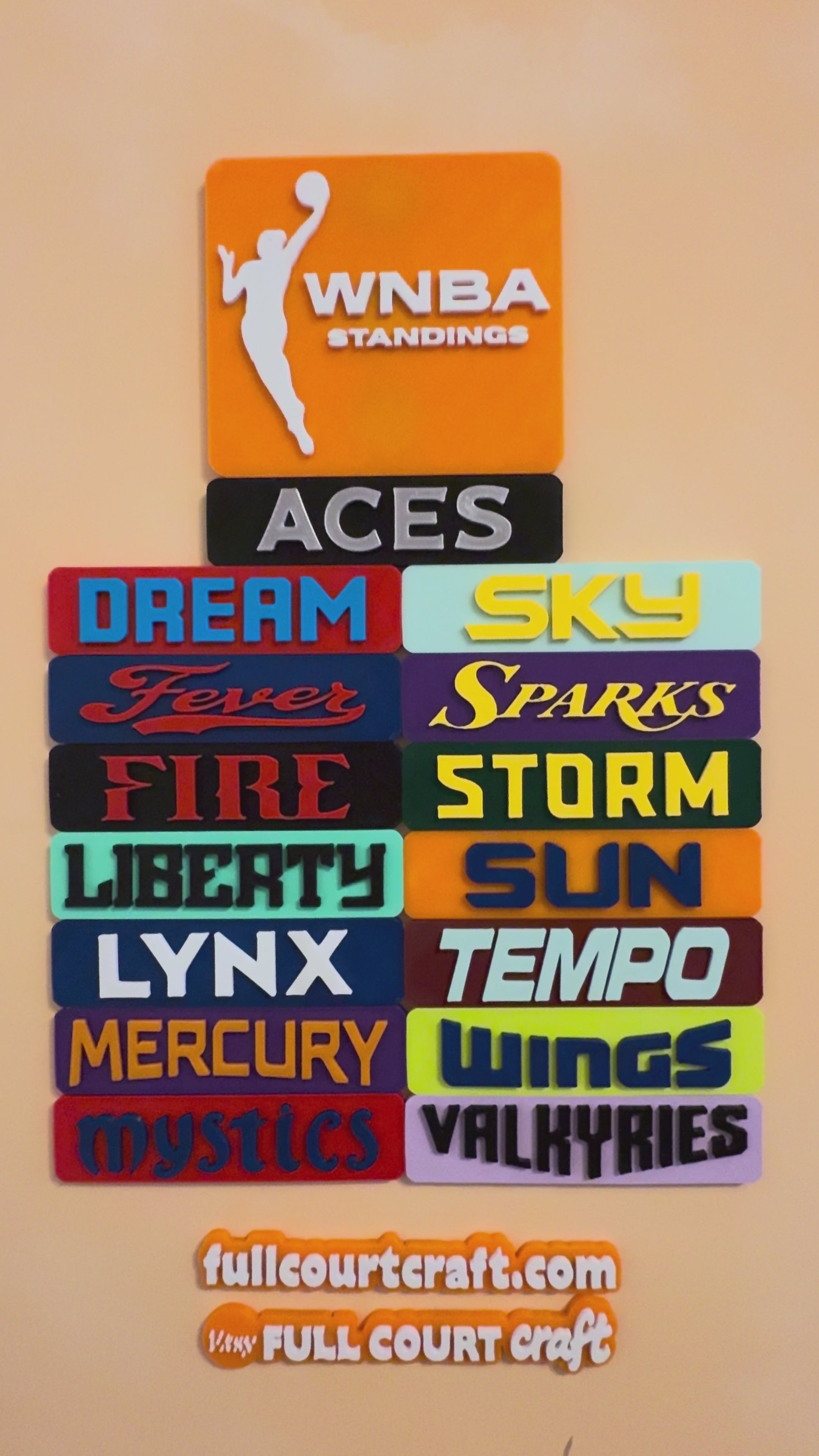 WNBA 3D Standing Kit